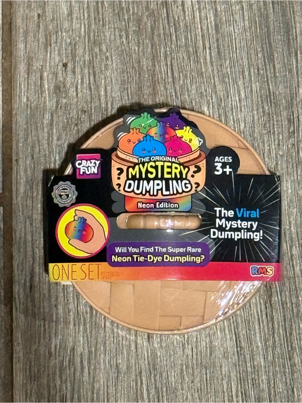 Crazy Fun/RMS Neon Mystery Dumpling - Neon Tie-Dye Edition